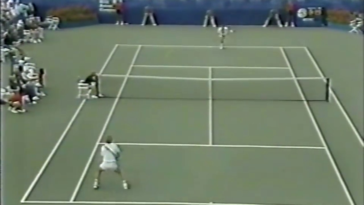 US Open 1986 F Lendl vs. Mecir 1/2