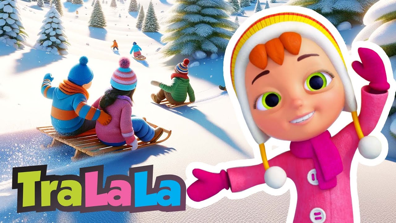 🛷 Săniuța fuge nimeni n-o ajunge + Alte cântece de iarnă -TraLaLa