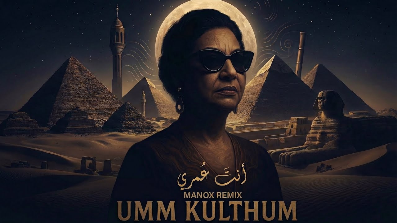 manoX - إنْتَ عُمْرِي (Dark Melodic Techno Mix) | Oum Kalthoum Tribute