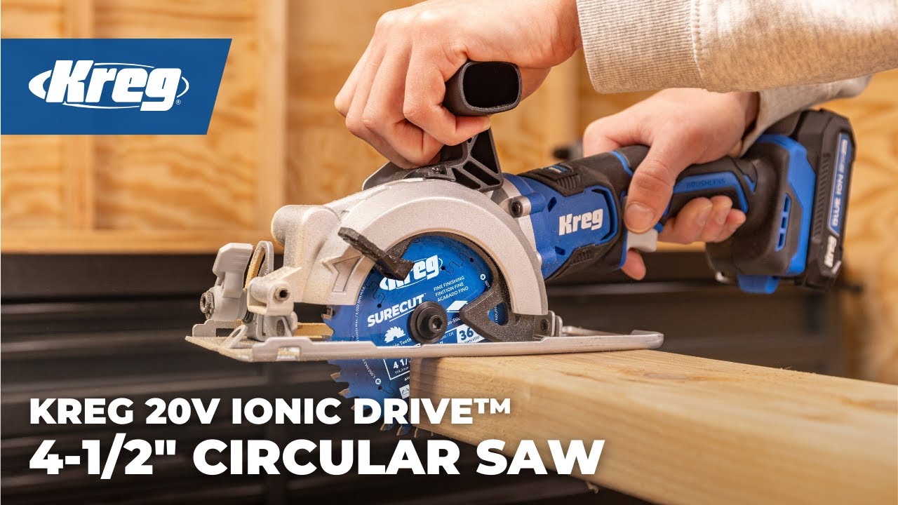 Kreg 20V Ionic Drive™ 4 1/2" Circular Saw