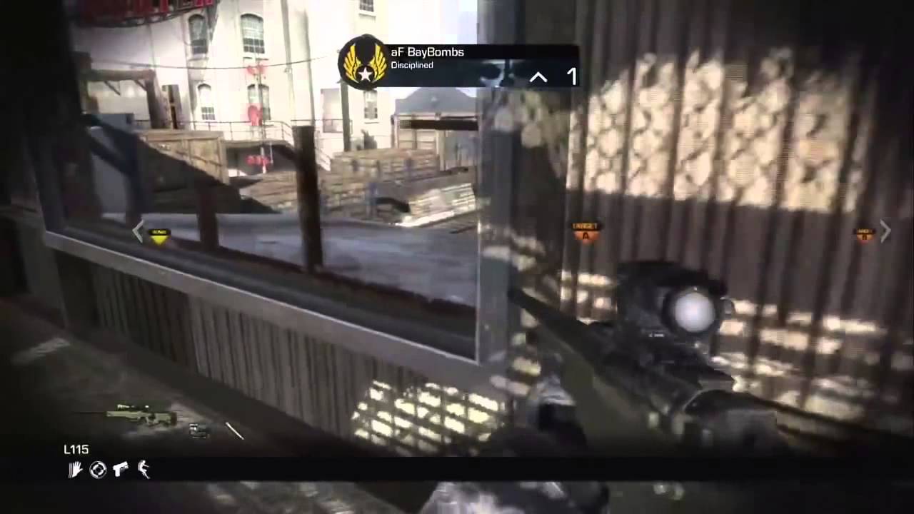 FIRST EVER COD GHOSTS TRICKSHOT KILLCAM!!!