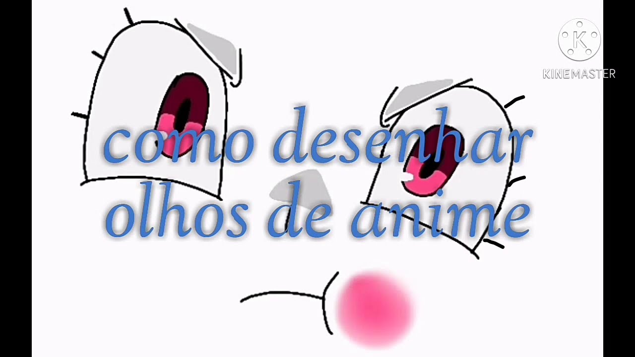 como desenhar olhos de anime