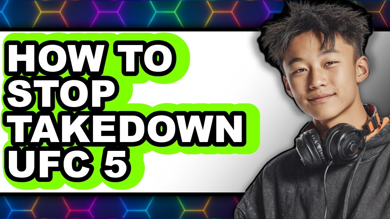 How to Stop Takedown Ufc 5 (only Way)