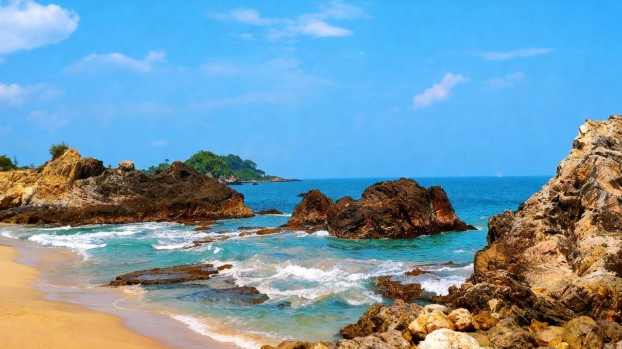 🌊 Rolling Ocean Waves – Soft Sea Ambience for Relaxation