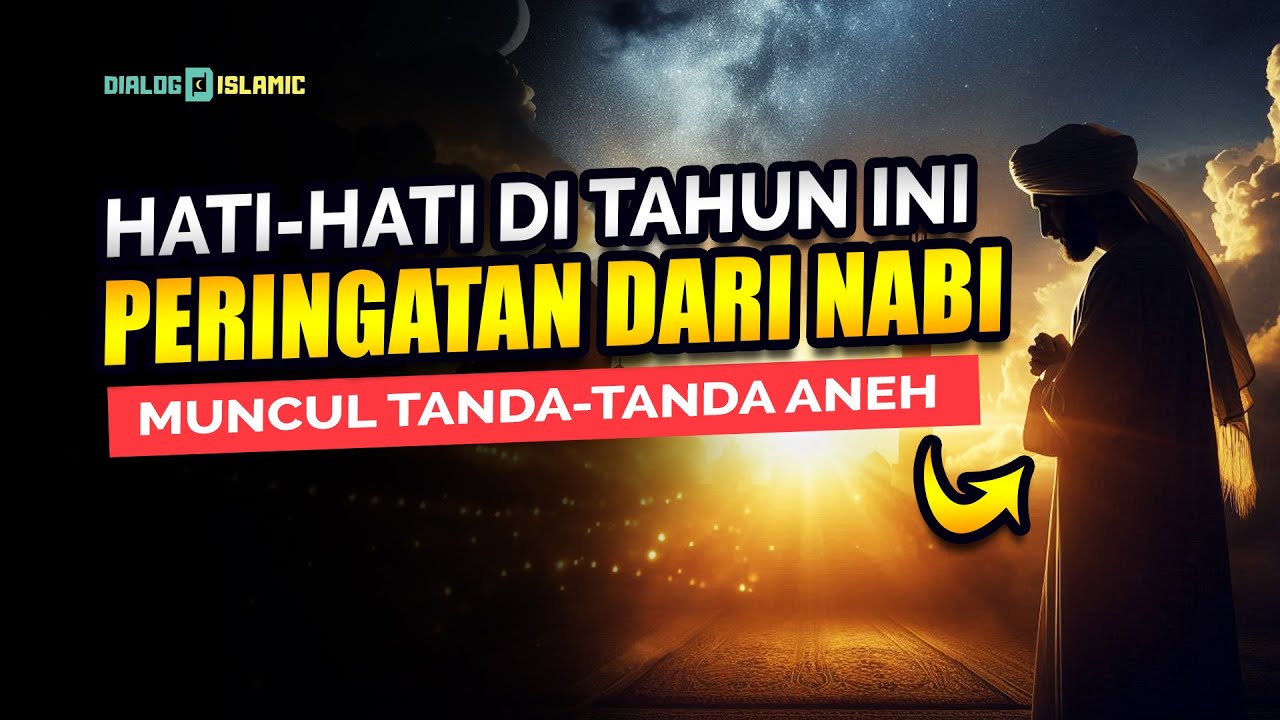 WASPADA Muncul Tanda Aneh di Tahun 2026, Jika Ini Terjadi Segera Menjauh!