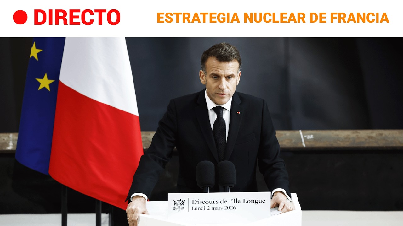 DIRECTO | ATAQUE IRÁN | MACRON ANUNCIA que AUMENTARÁ el ARSENAL NUCLEAR de FRANCIA | RTVE Noticias