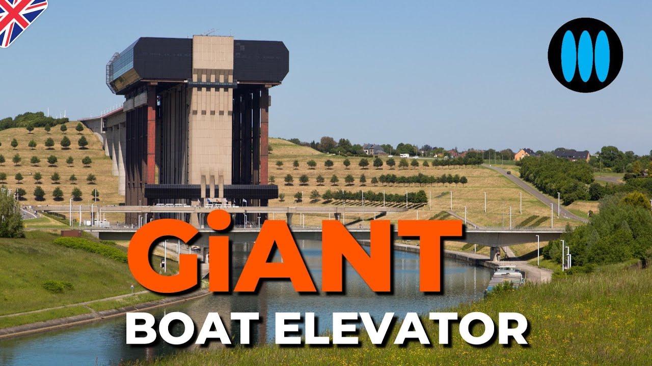 Str&eacute;py-Thieu (Belgium)  the world's largest boat elevator