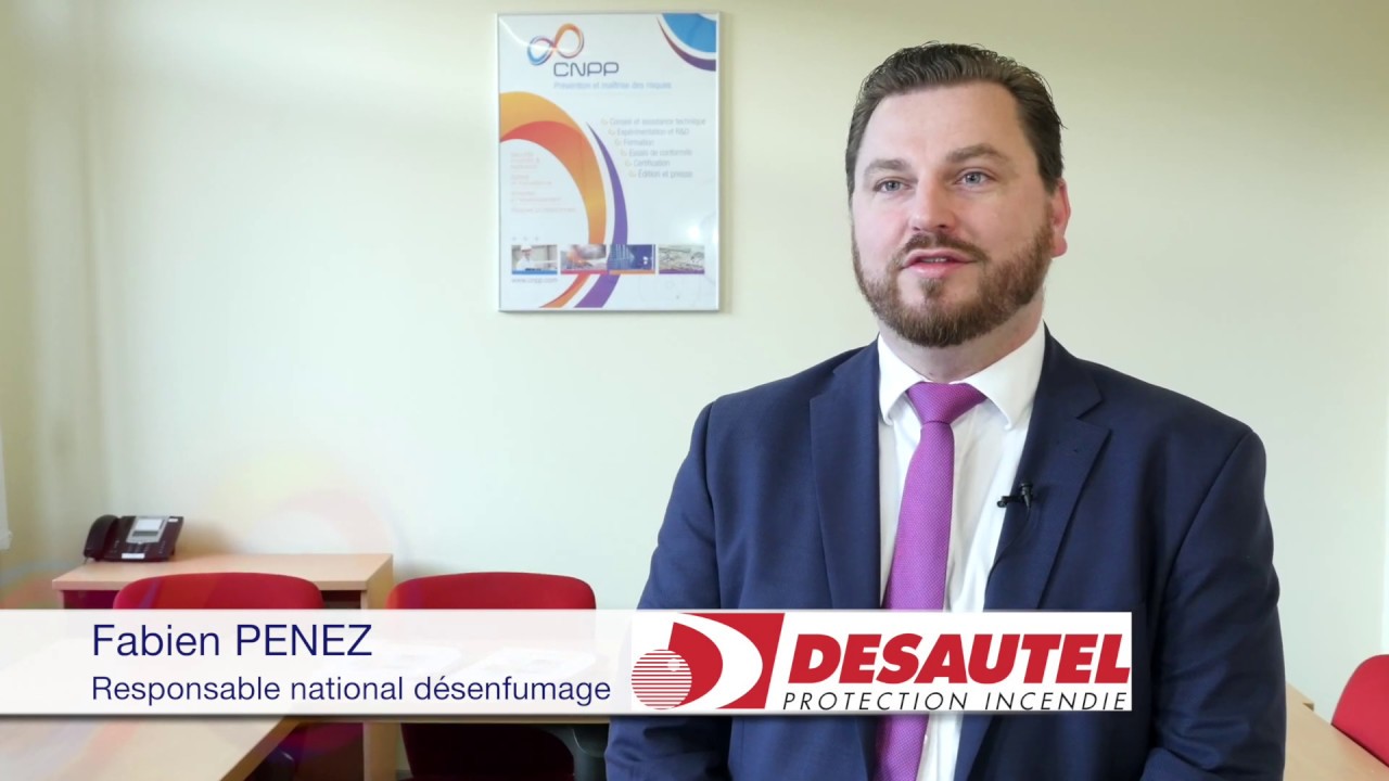 CURSUS INSSI CNPP - Cycle technique et sup&eacute;rieur incendie - Interview de Fabien PENEZ , DESAUTEL