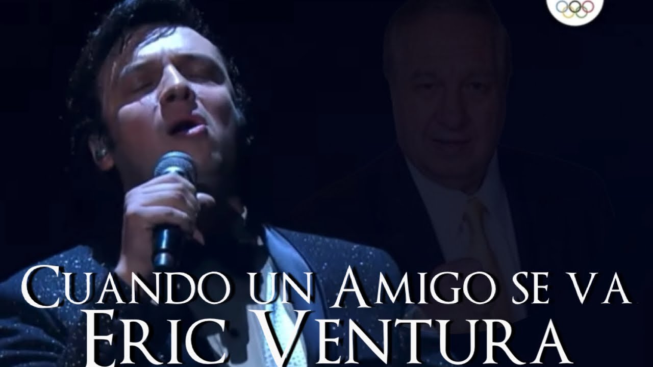 “Cuando un amigo se va “ Eric Ventura Salón de la Fama del fútbol