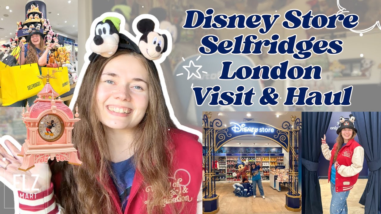 DISNEY STORE в Selfridges London (и Haul) | Elz Smart