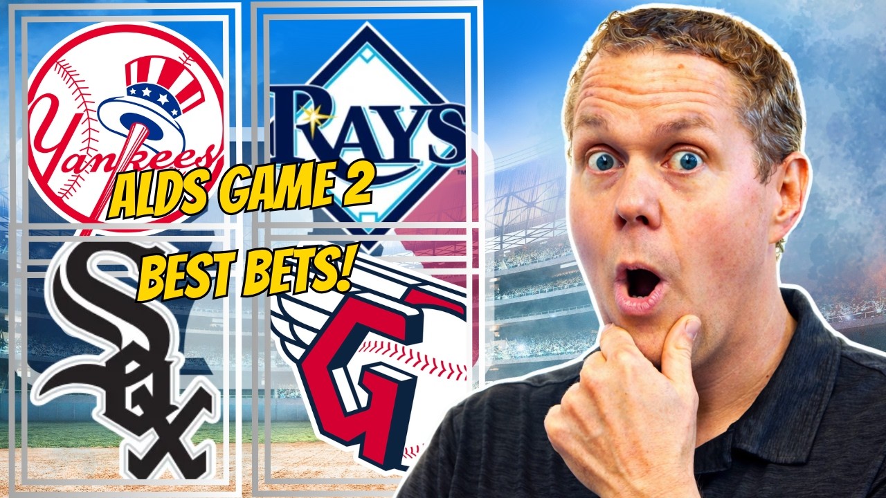ЛУЧШИЕ ставки на плей-офф МЛБ СЕГОДНЯ! | White Sox против Guardians + Yankees против Rays ИГРА 2
