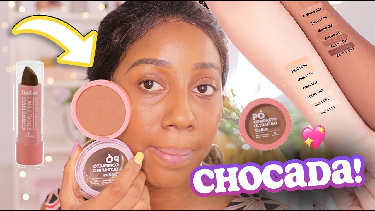 TESTEI os LANCAMENTOS de make da DAILUS!