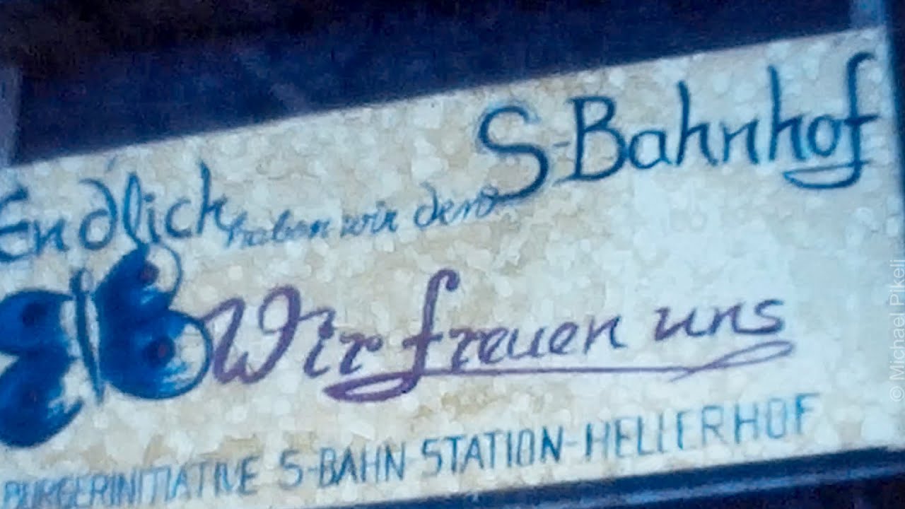 D&Uuml;SSELDORF-HELLERHOF - Dezember 1982 - Offizielle Er&ouml;ffnung des S-Bahn Haltepunkts