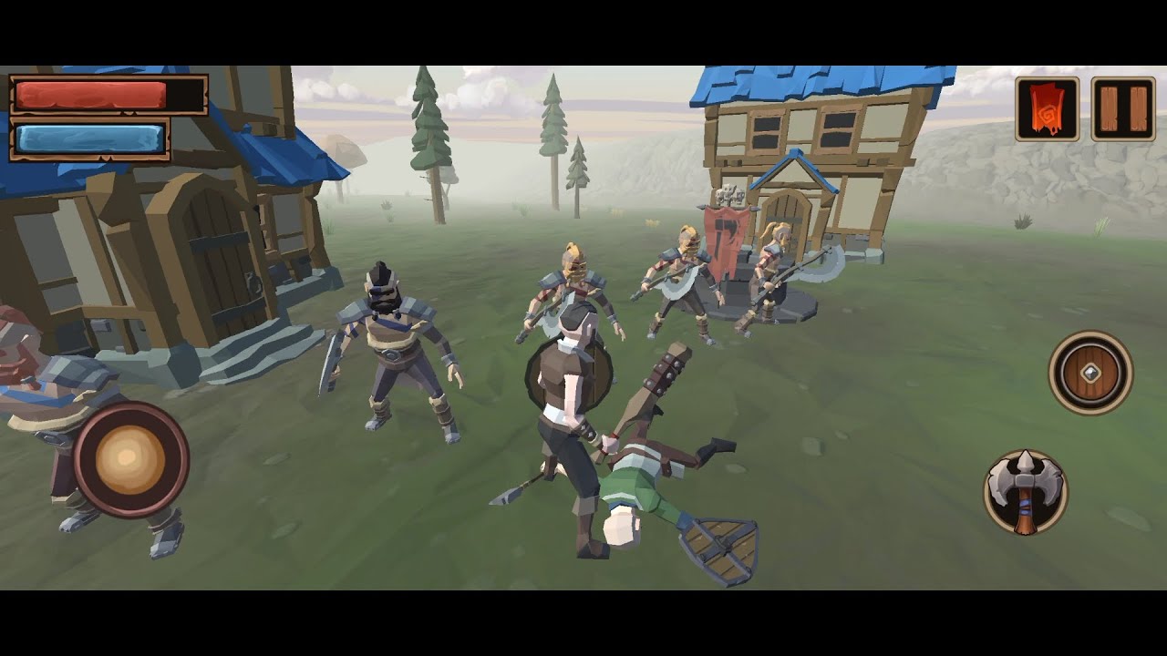 Viking Wars (by Numma Gammes) - rpg game for Android - gameplay.