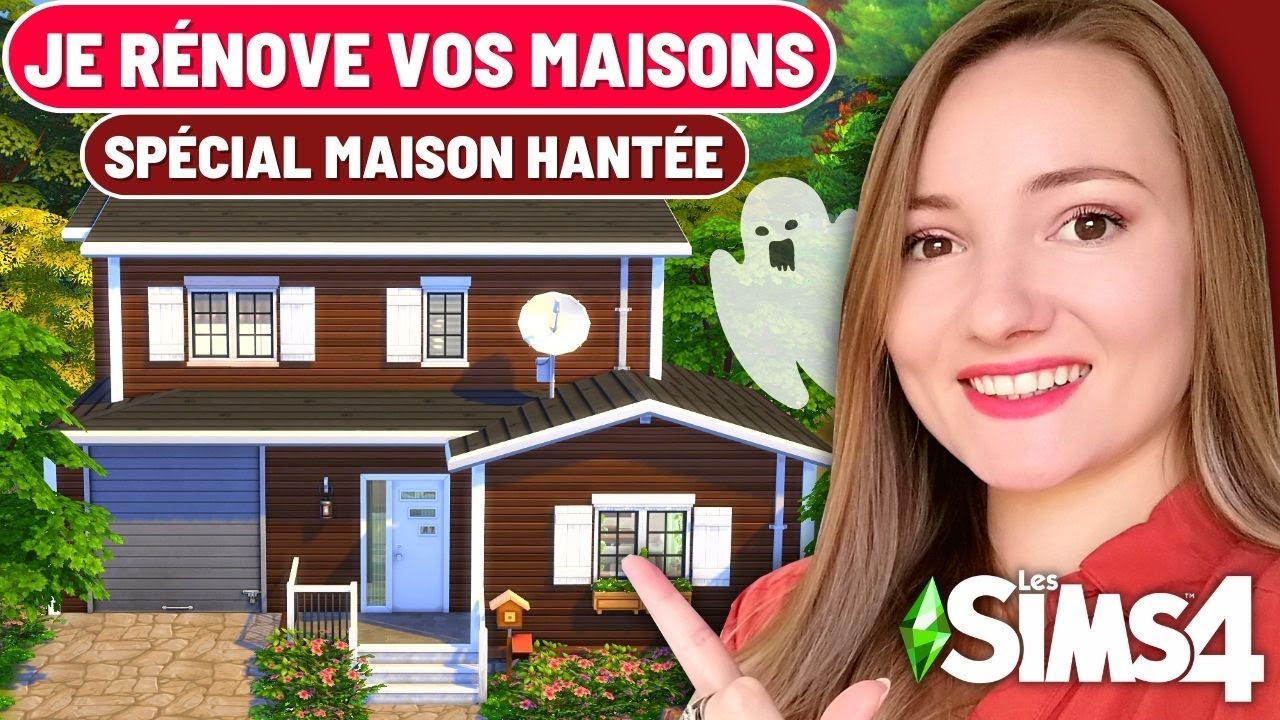Je rénove une maison hantée 👻 SIMS 4
