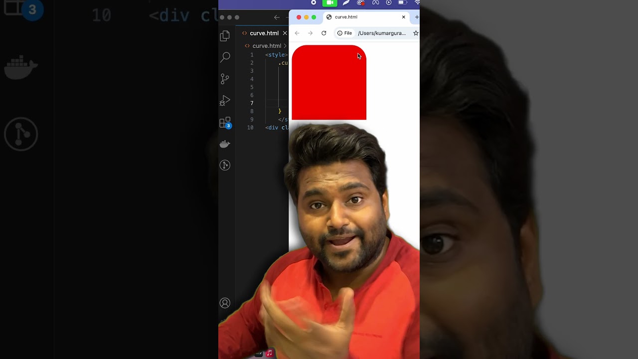 CSS Border Radius: Make Your UI Pop in 60 Secs! #CSSTricks #WebDev #UIHacks