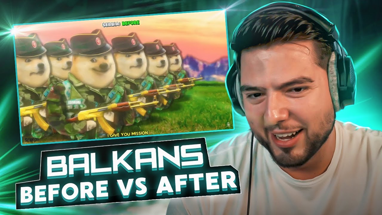 BALKANS: BEFORE vs AFTER | Bosnian Reacts
