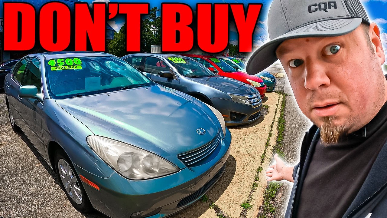 DON'T BUY A CAR! (I'm A Dealer, I Know)