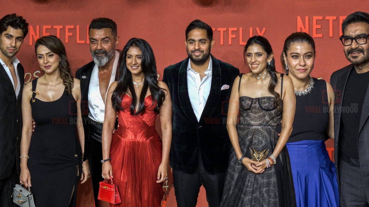 The Bads Of Bollywood | Grand Premiere | Ambani Family, Ajay Devgn, Kajol, Bobby Deol Family ...