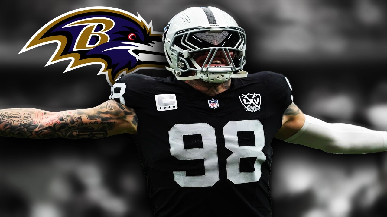 Maxx Crosby - 2025/26 Highlights - Welcome to the Baltimore Ravens 🔥 ᴴᴰ
