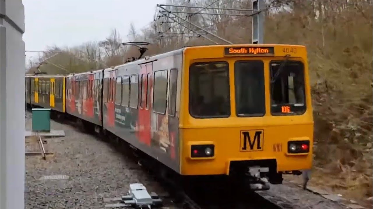 BEFORE REPAINT: Tyne and Wear Metro: Metrocar 4040 | Green Line