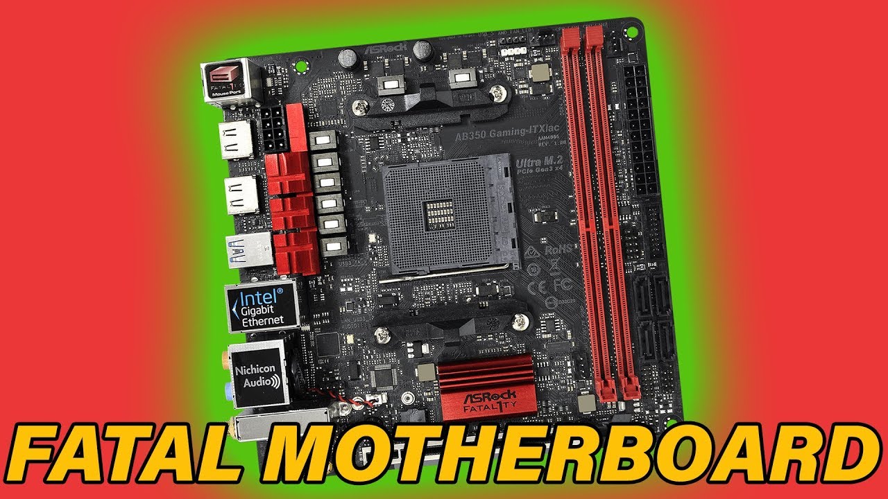 Asrock ab350 Gaming ITX - A Small Monster