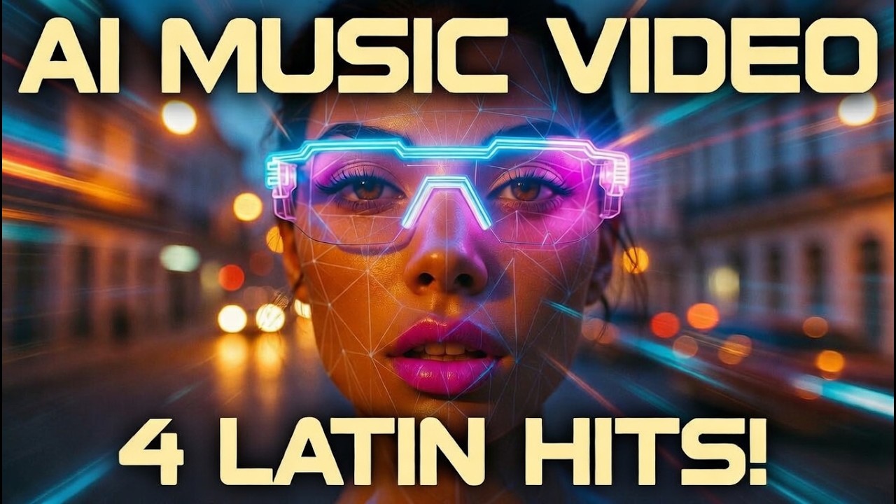4 NEW LATIN AI HITS | Full Music Video (Suno & Grok AI 2026) 🌴🔥💃