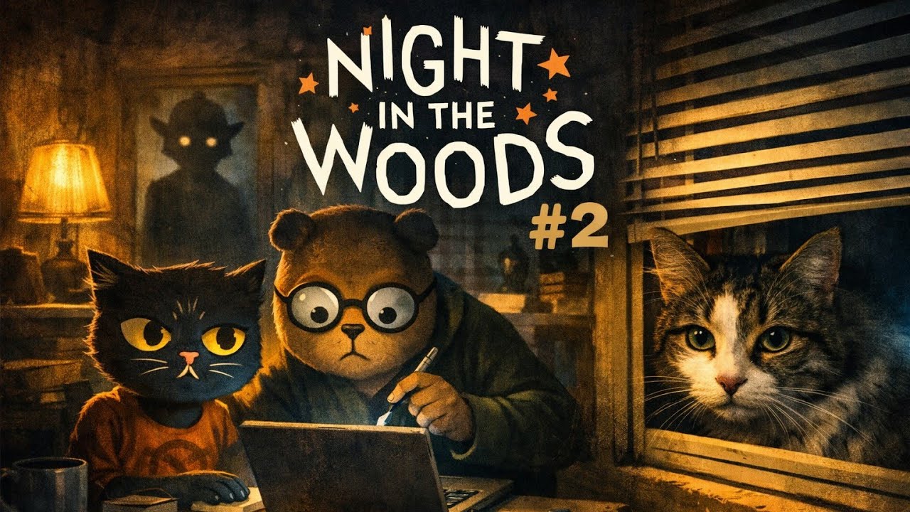 Night in the Woods — #2 | Ангус, ноутбук и стрёмные соседи