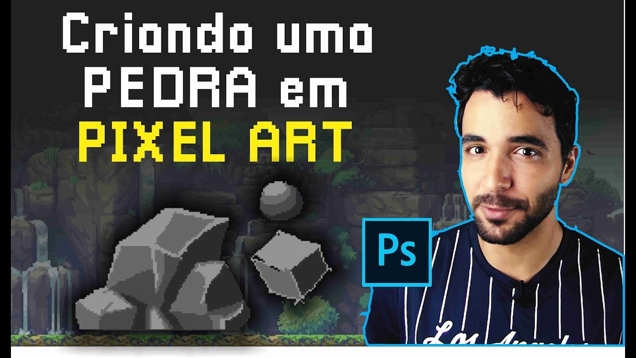 Criando uma PEDRA em Pixel Art