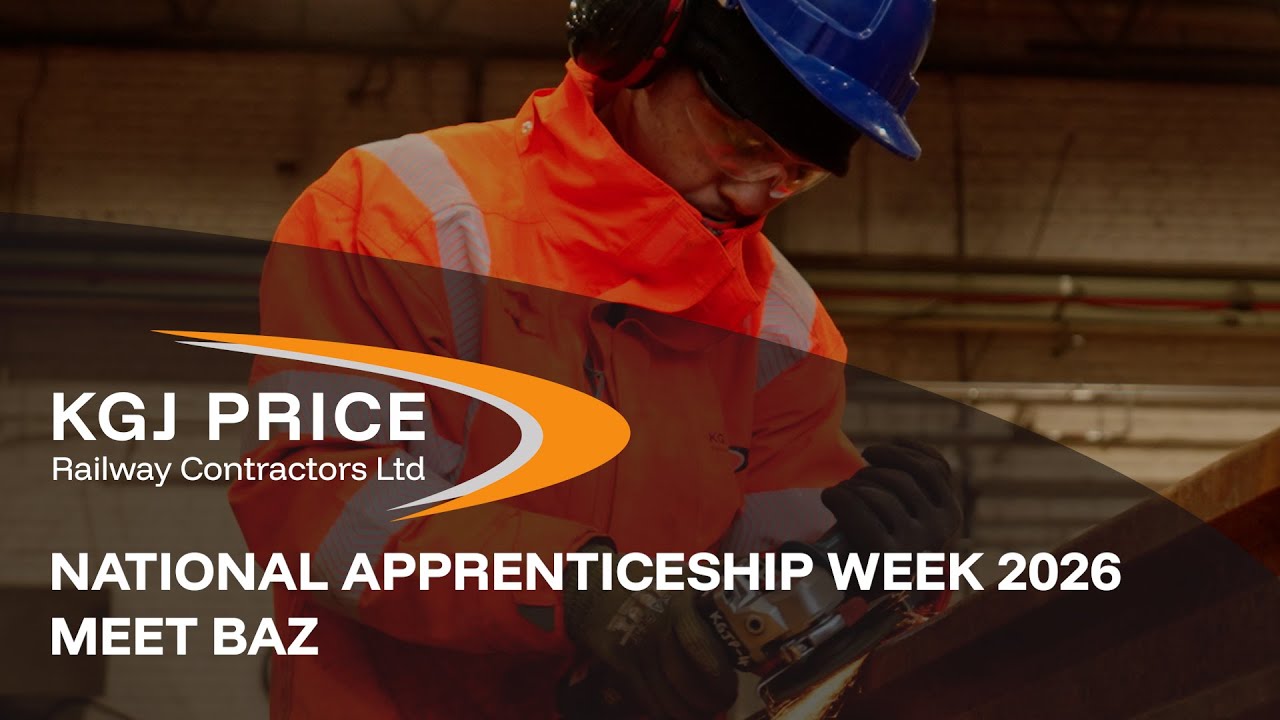 Meet Baz, Civil Engineering Apprentice at KGJ Price Railway Contractor