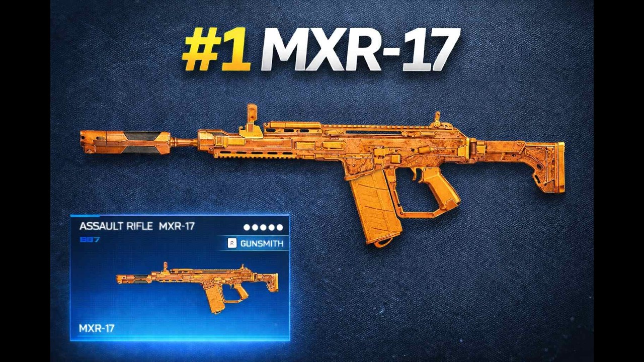 new *NO RECOIL* MXR-17 LOADOUT in WARZONE! 😲 (Best MXR 17 Class Setup) - BO7