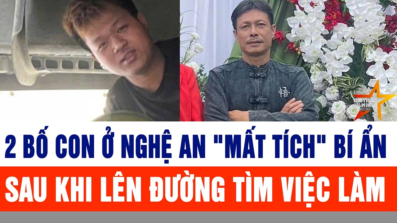 2 bố con ở Nghệ An 