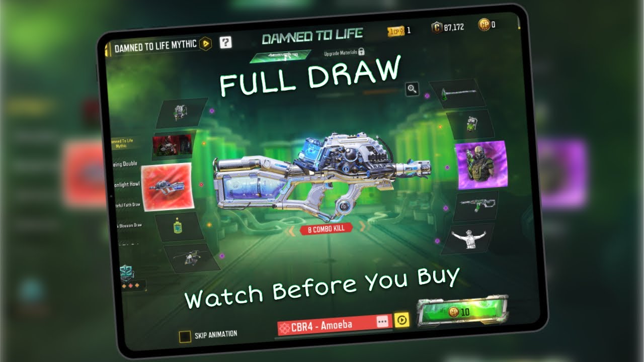 Damned to life mythic Draw!New Mythic CBR 