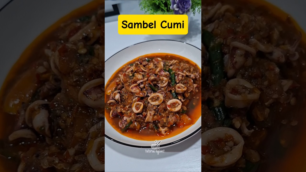 Sambel cumi lombok ijo