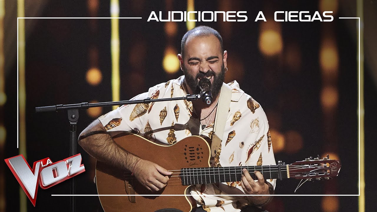 José Carlos Escobar canta 'Te quiero, te quiero' | Audiciones a ciegas | La Voz Antena 3 2022