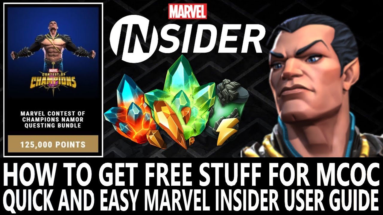 How to get FREE Stuff for MCOC - Marvel Insider Guide - Marvel Contest of Champions