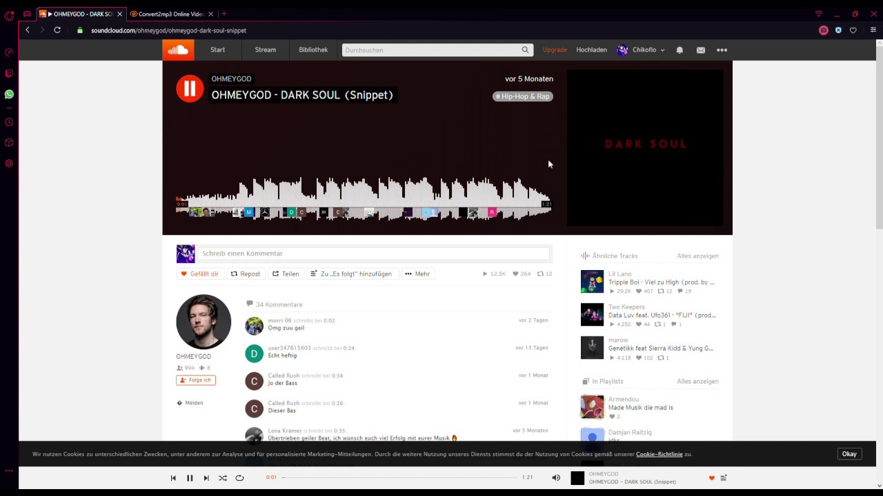 OHMEYGOD DARKSOUL  (Snippet)