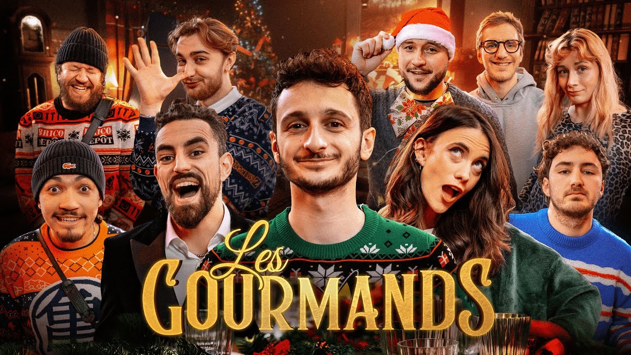 Diner de No&euml;l avec des gros gourmands !! (Secret Santa et rigolade) 👍