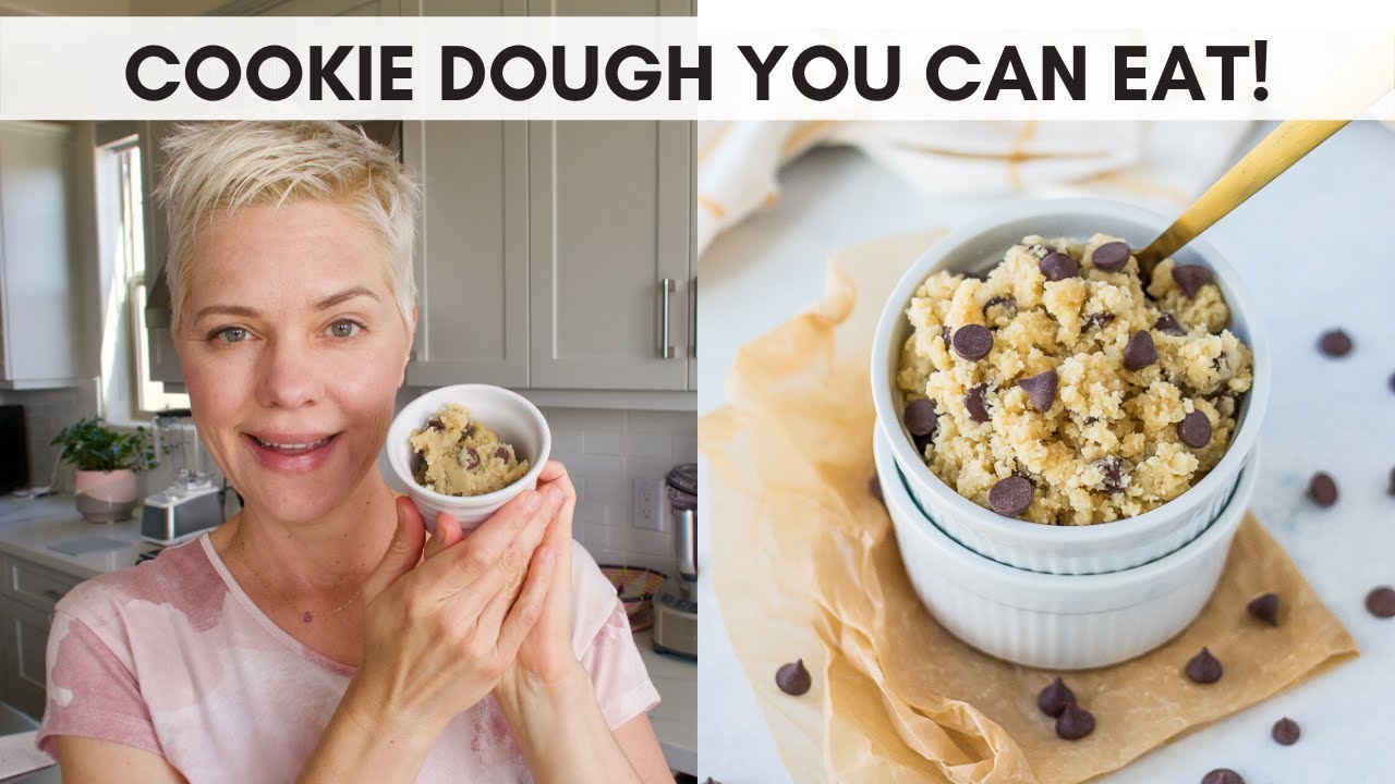 Edible Cookie Dough (Vegan, Paleo, & Keto-Friendly recipe) 🍪