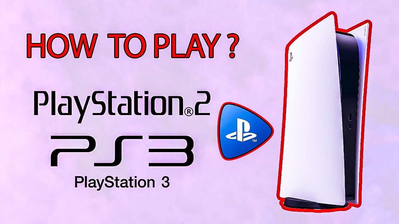 Как играть в игры PS2 и PS3* на PlayStation 5?