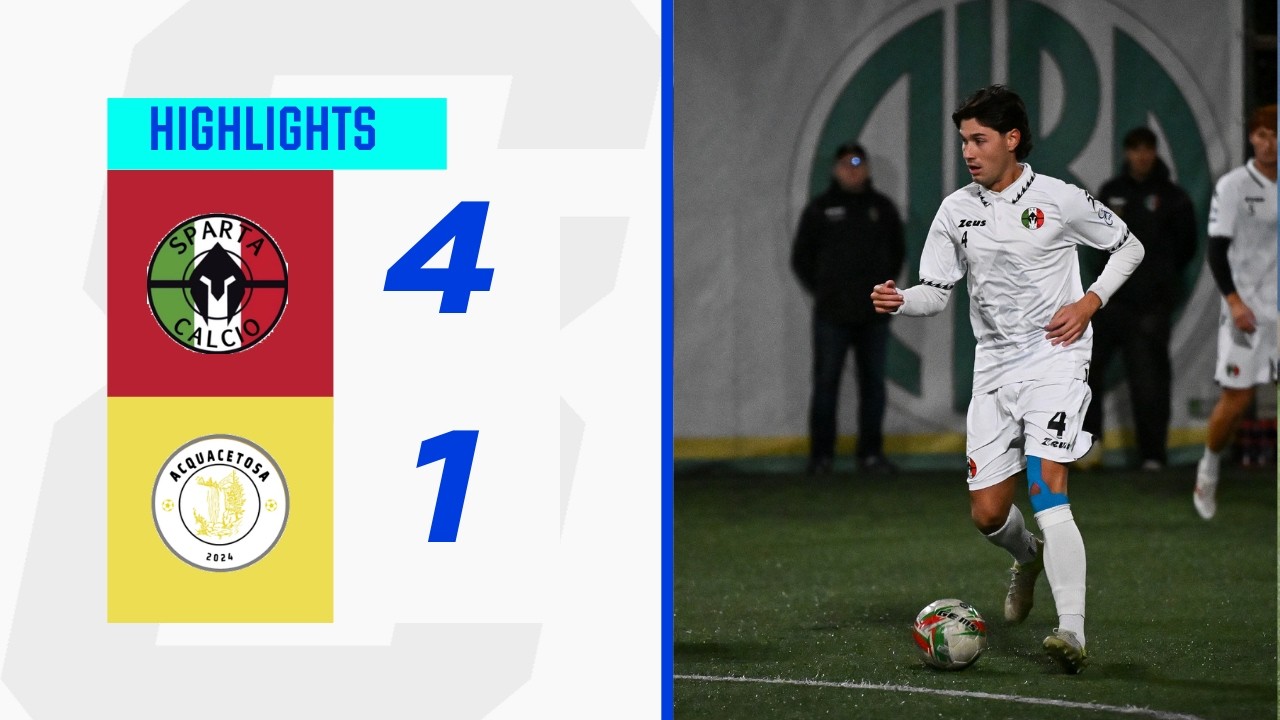 🎥 Sparta Calcio VS Acquacetosa 2024 | Highlights 