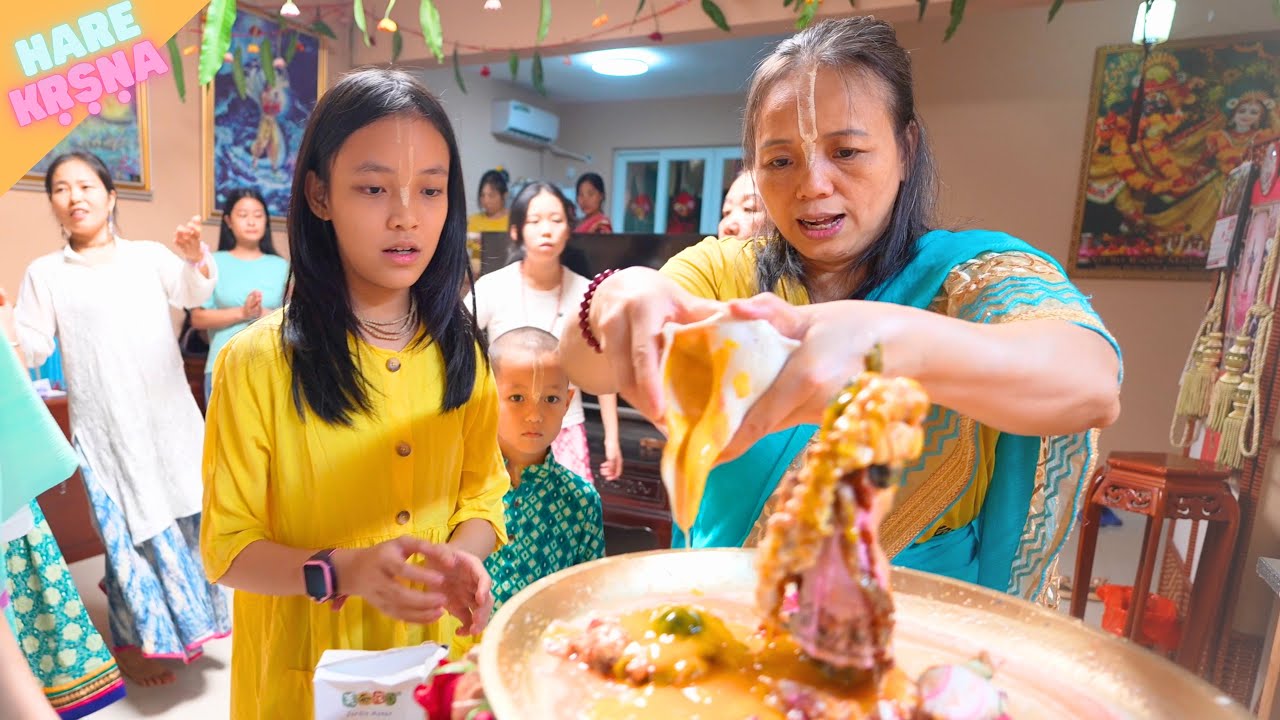 Janmashtami in Guangzhou, China - Hare Kṛṣṇa China!