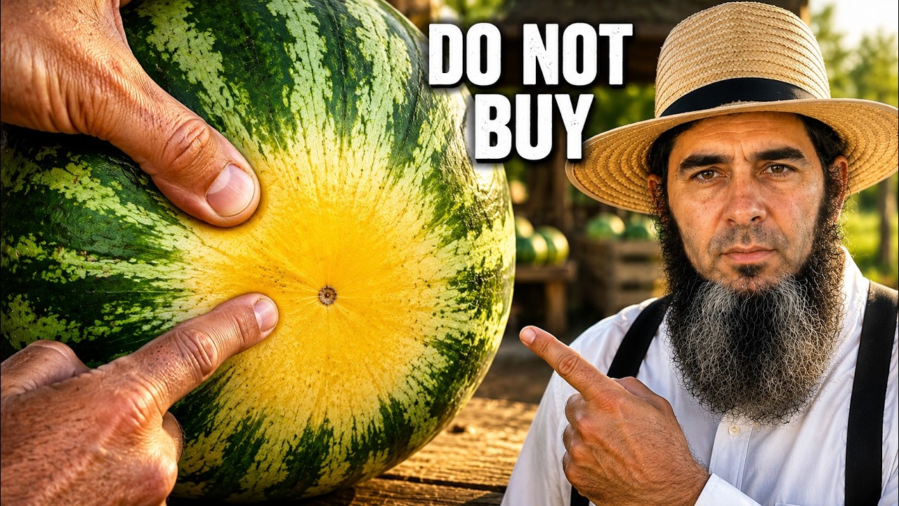 The Amish Secret to Picking a Perfect Watermelon Every Single Time