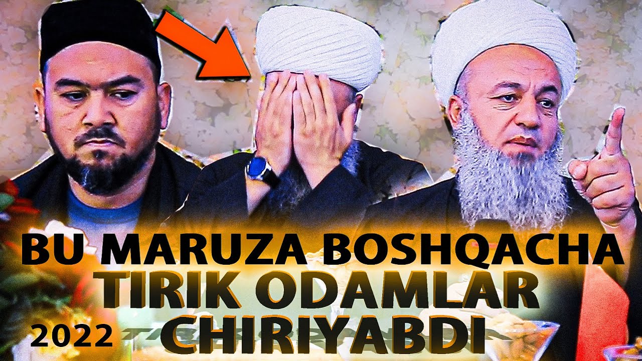 ENG YANGI MARUZA Odamlar chiriyabdi  SOLIHON DOMLA #2023  Odamlar Eshting oxirgacha