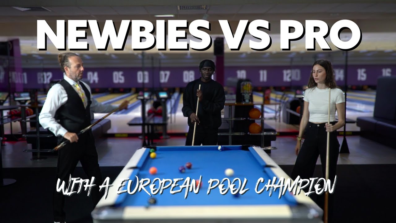 TENPIN CHALLENGE ~ Can we win against a European Pool Champion?