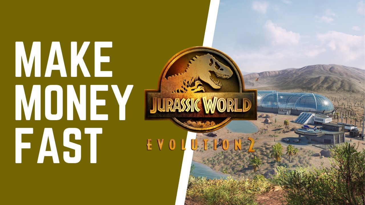 FASTEST way to make money | Jurassic World Evolution 2