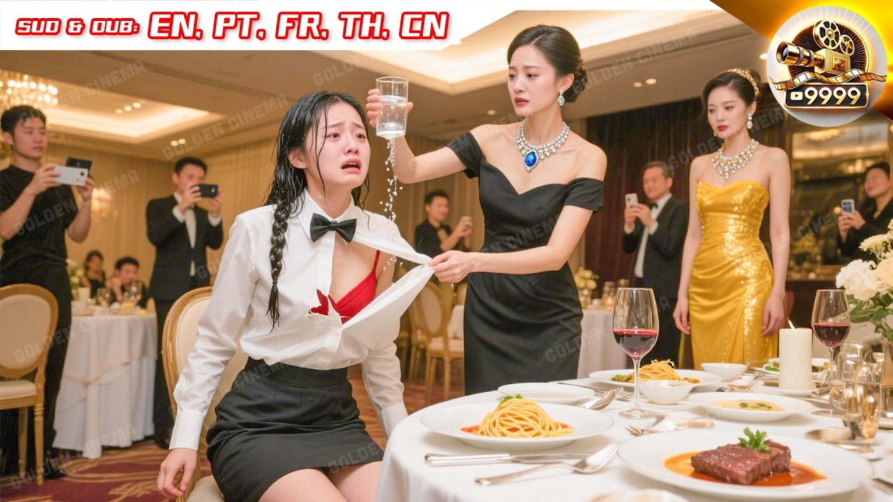 Poor Girl Attends Party, Humiliated And Splashed By Rich Crowd, Turns Out She's The CEO's Wife