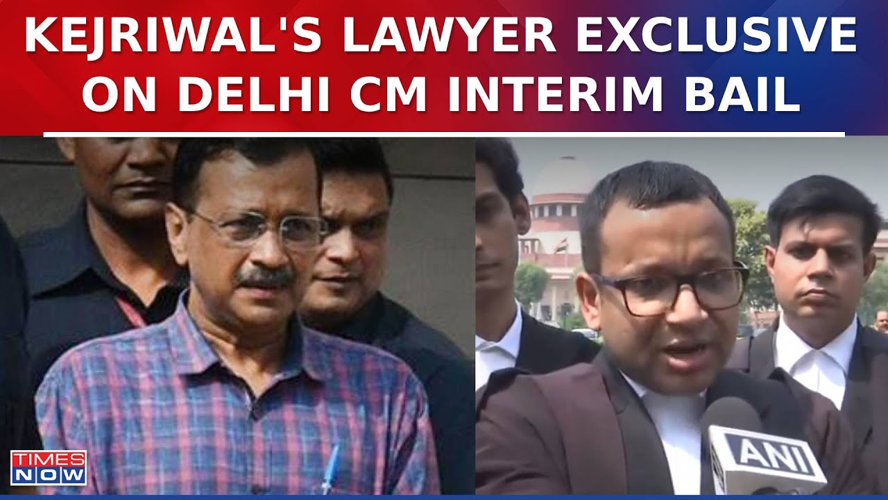 Arvind Kejriwal Lawyer Exclusive As Supreme Court Grants Interim Bail To Delhi CM| AAP | Latest News
