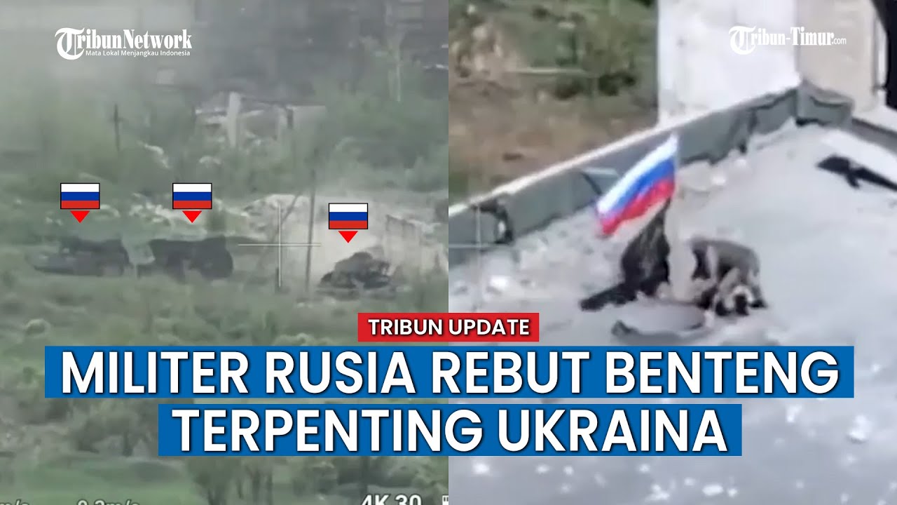 FULL Kompilasi Video Rentetan Serangan Rusia ke Benteng Terpenting Ukraina di Krasnogorovka