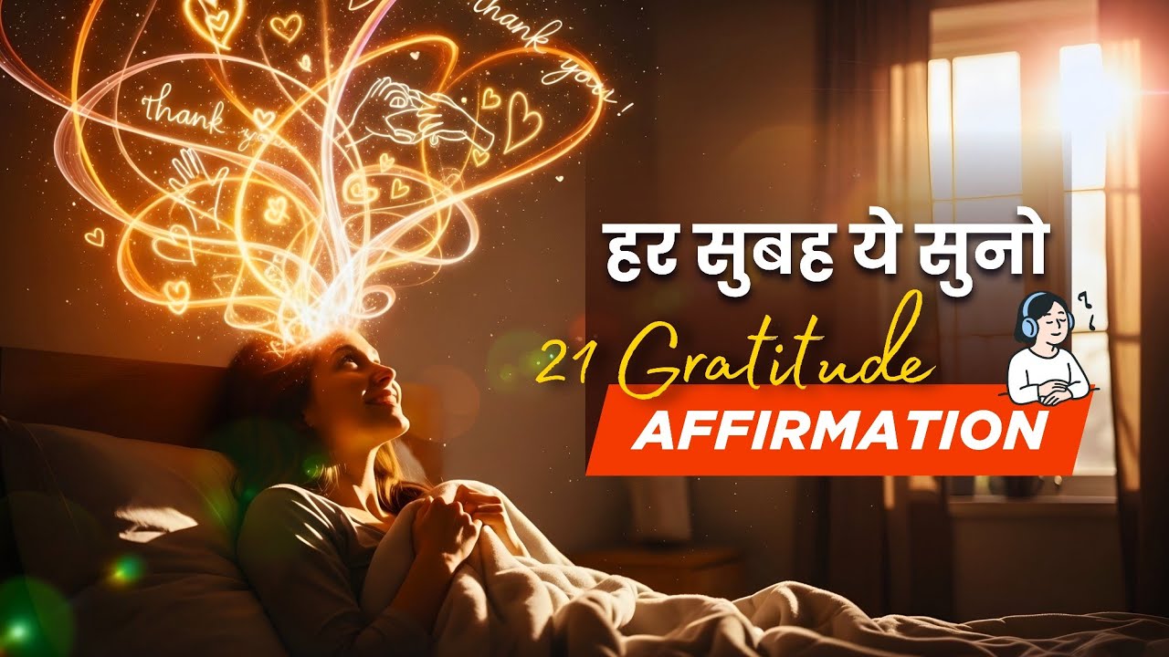 Har Subah Ye 21 Gratitude Affirmations Suno! | Zindagi 360° Badal Jayegi ✅ | 
